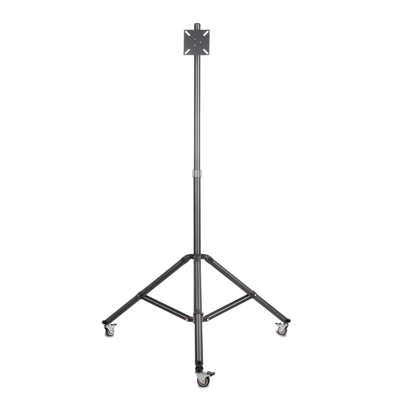 QINGZHUANGSHIDAI XLY-1213 Universal Caster Rotatable Display Screen Tripod Aluminum Alloy Live Streaming Display Bracket QINGZHUANGSHIDAI XLY-1213 Universal Caster Rotatable Display Screen Tripod Aluminum Alloy Live Streaming Display Bracket